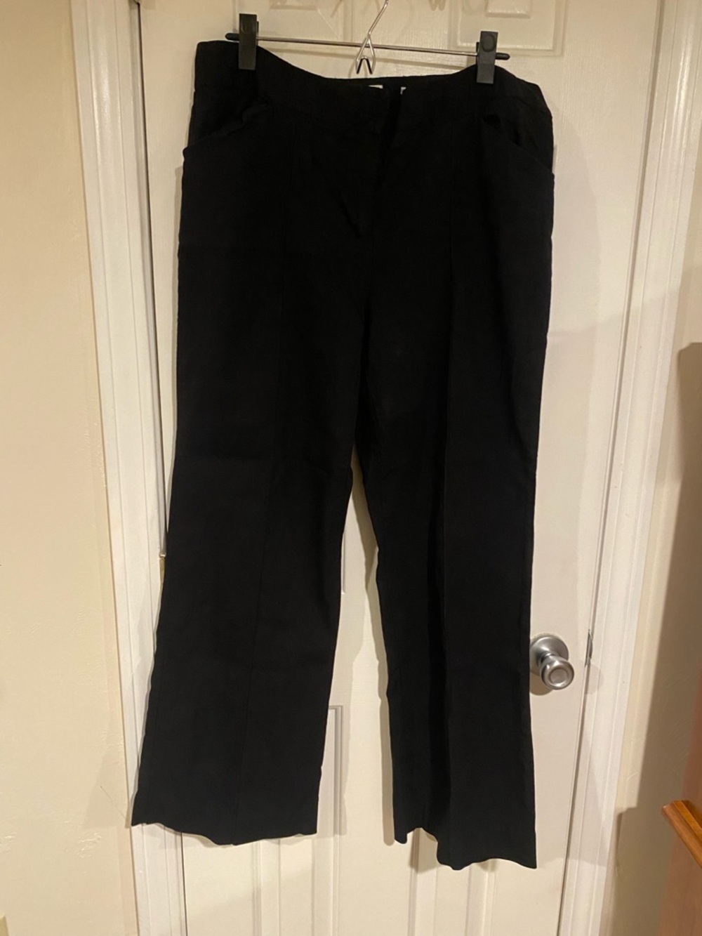 Nine & Co. Black Stretch Fabric Pants